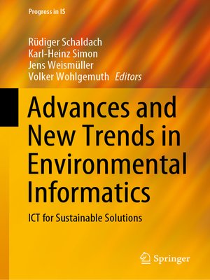 cover image of Advances and New Trends in Environmental Informatics